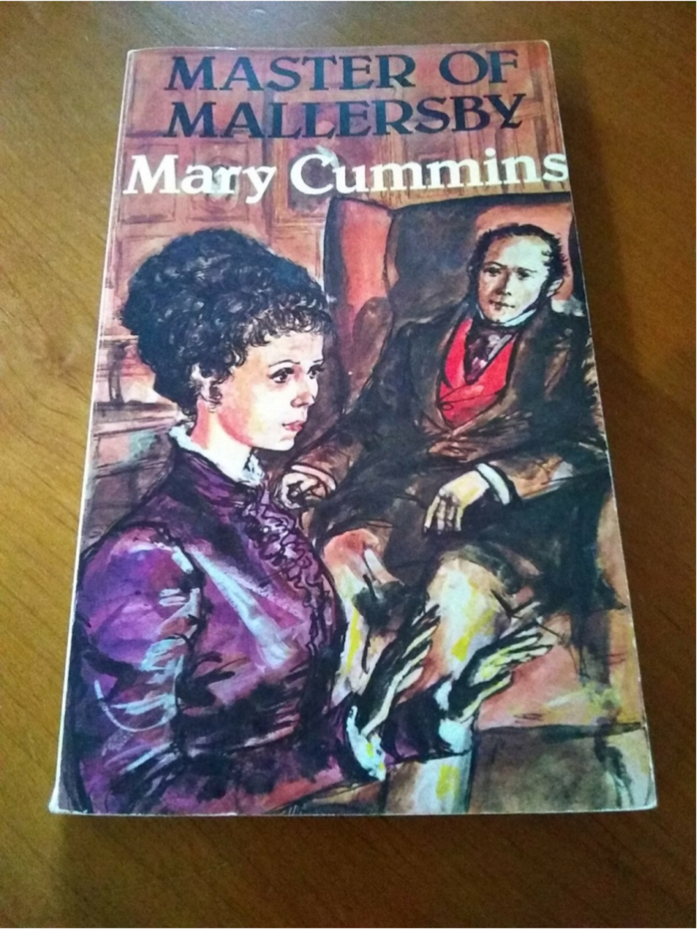Master of Mallersby by Cummins, Mary softcover book pre-owned no ISBN #